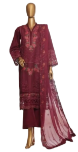Plum Blossom Embroidered Luxury