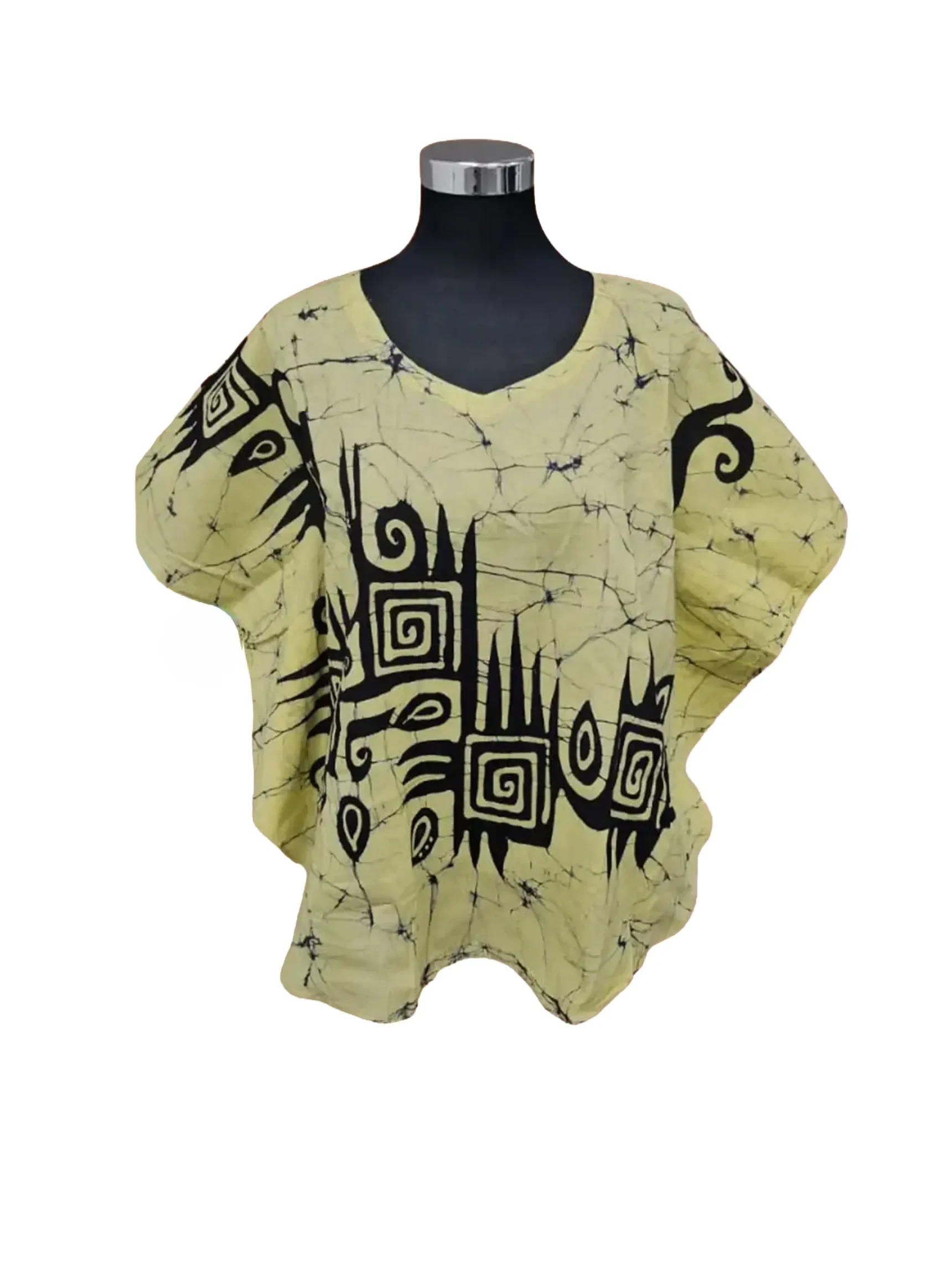 Geometric Batik Bonjo Top